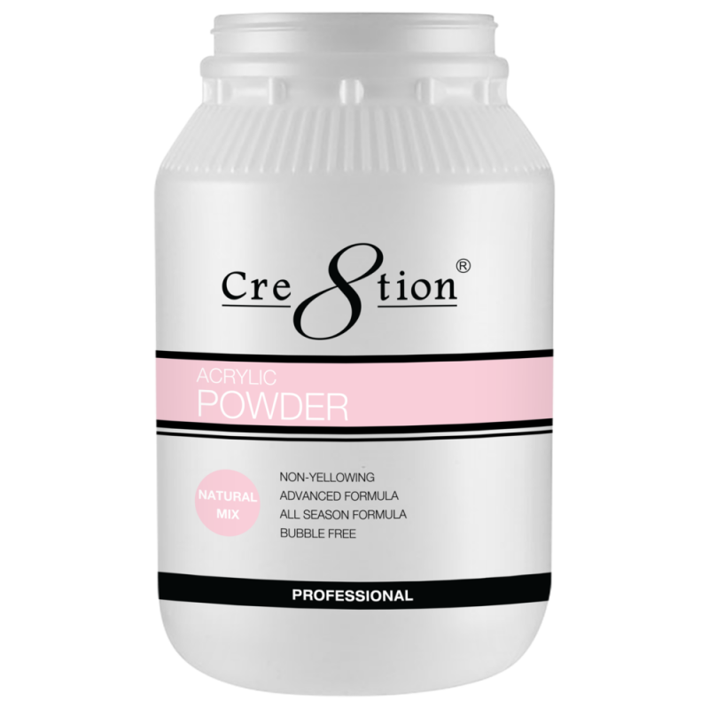 Cre8tion Acrylic Powder, 88 oz, 01393 - Natural